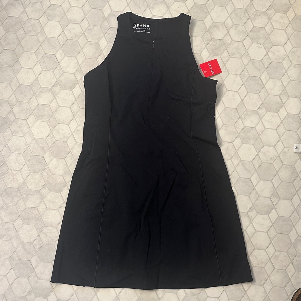 Zip Front Racerback Dress - Picture 2 of 4